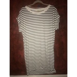 Ellison Striped Piko Style Dress